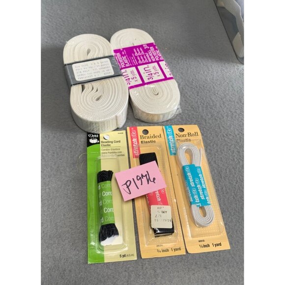 Elastic & Cord Assortment: Dritz Beading Cord Stretchrite Braided & Rubber for C - Picture 5 of 5